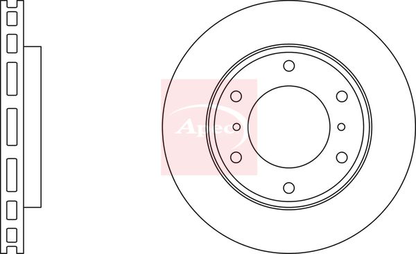 Apec - Front Brake Disc