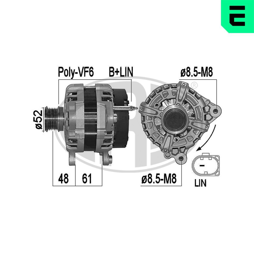 Generator / Alternator ERA 209562A