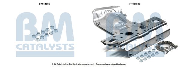 Zestaw montażowy, katalizator BM CATALYSTS FK91480