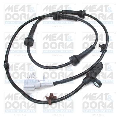 Czujnik, prędkość obrotowa koła MEAT & DORIA 90780E