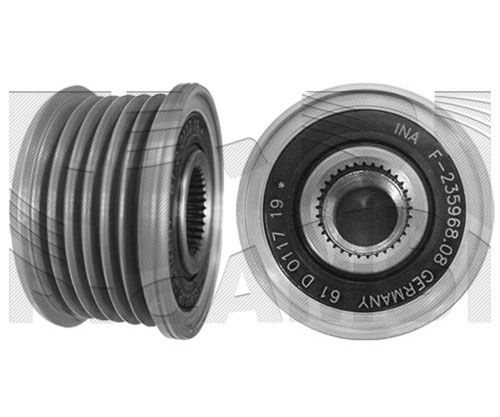 Alternator - sprzęgło jednokierunkowe CALIBER 20362