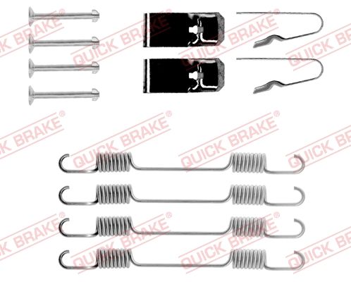 Zestaw dodatków, szczęki hamulcowe QUICK BRAKE 105-0602