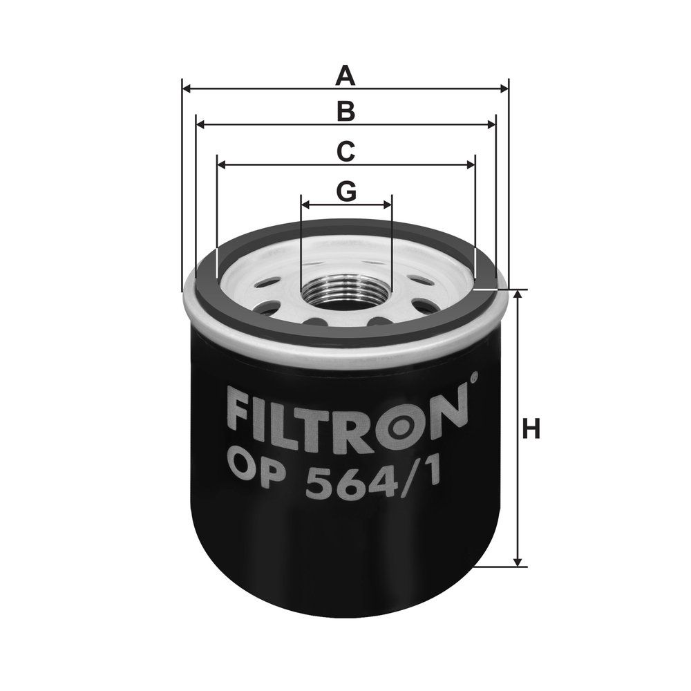 Levně Olejový filtr FILTRON OP 564/1