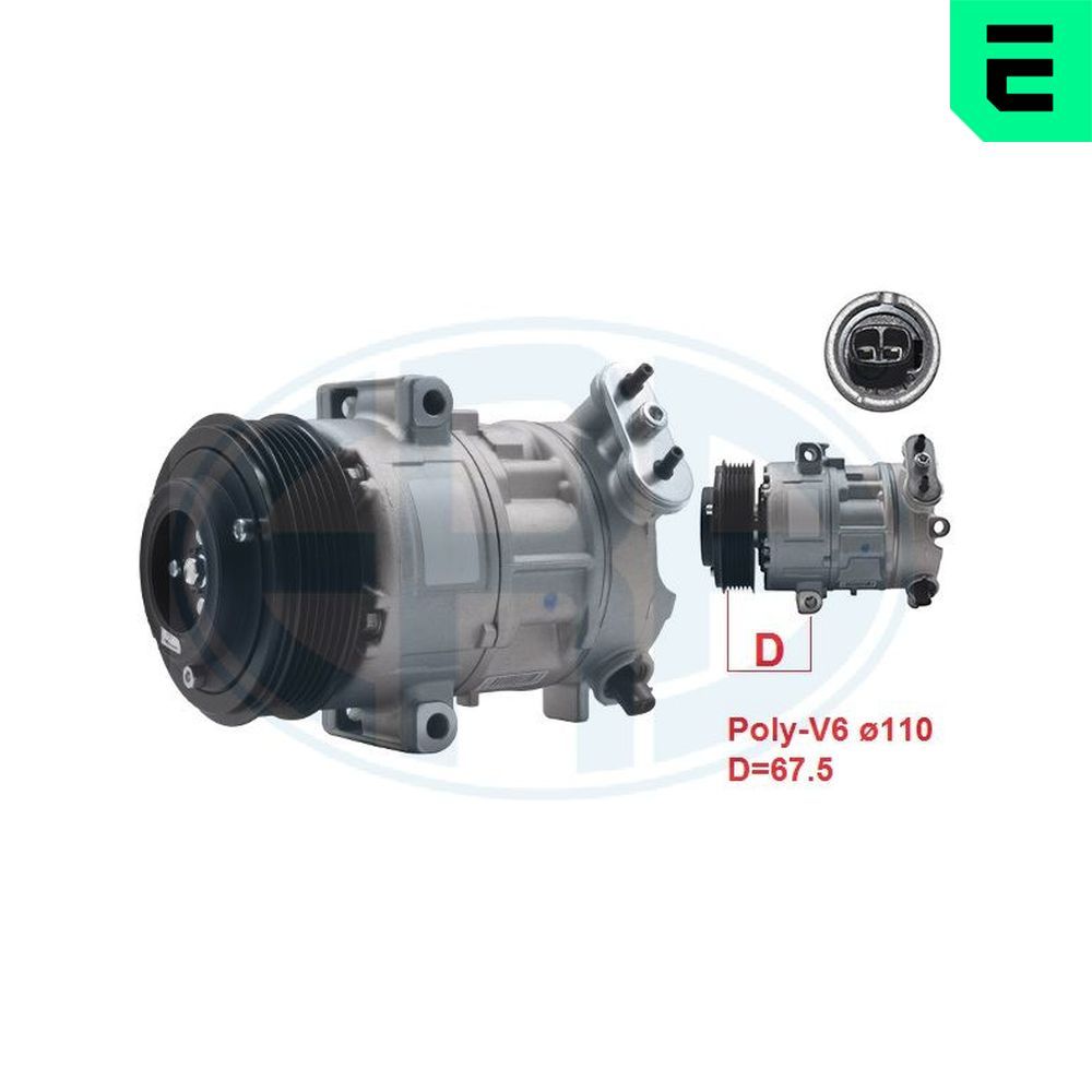 Compresor, climatizare ERA 670019