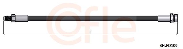 Furtun frana COFLE 92.BH.FD109