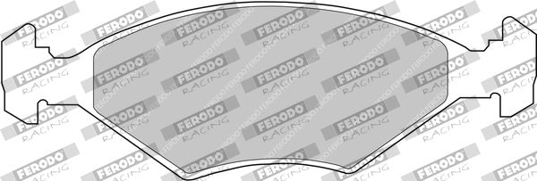 Zestaw klocków hamulcowych, hamulce tarczowe FERODO RACING FCP519R