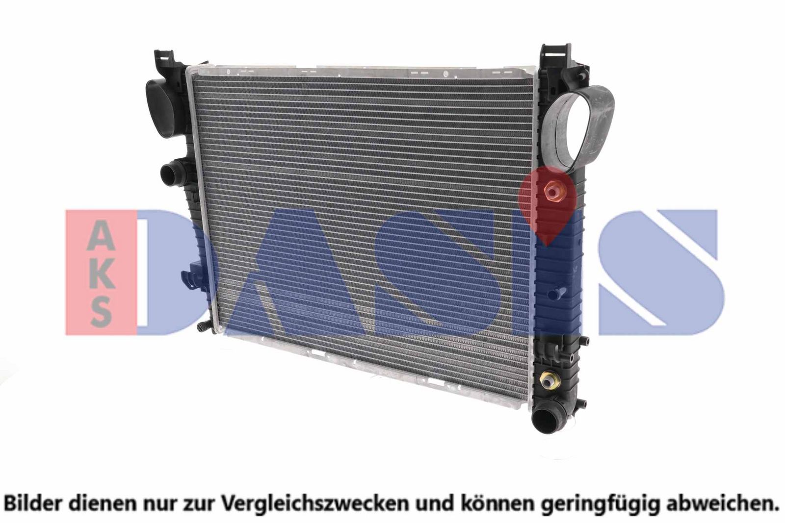 Radiator, racire motor AKS DASIS 122760N