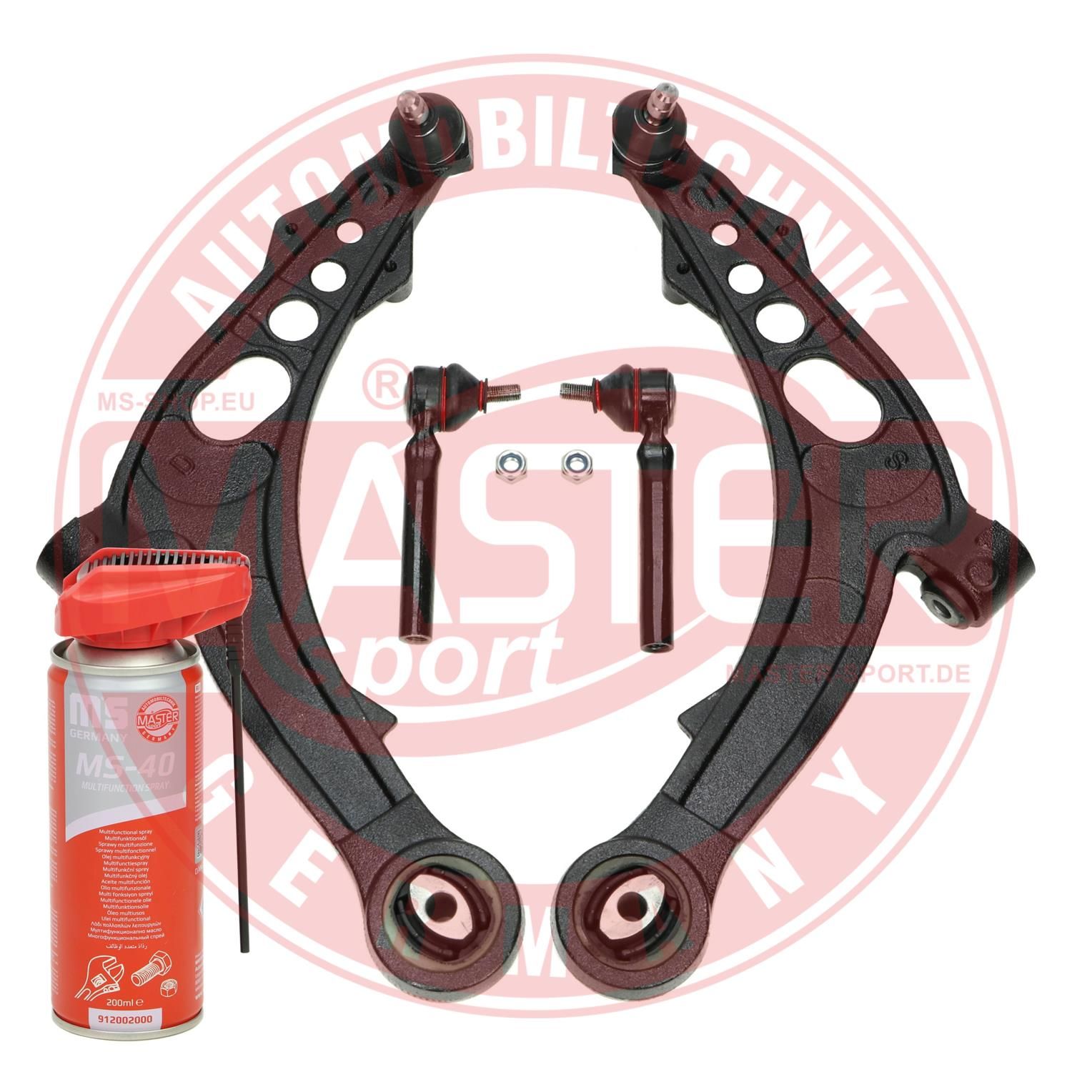 E-shop Sada ramien nápravy zavesenia kolies MASTER-SPORT GERMANY 37017-KIT-MSP