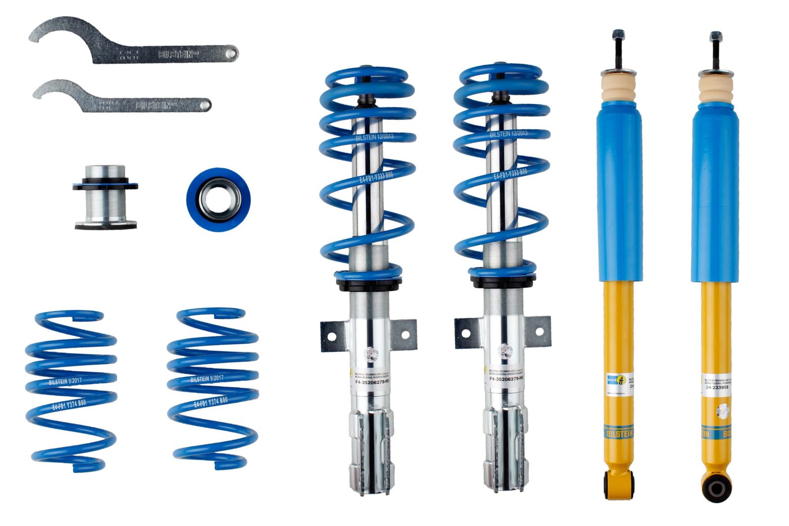 Zestaw zawieszenia, sprężyny śrubowe / amortyzatory BILSTEIN 47-281387