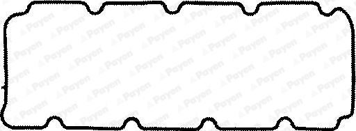 Uszczelka, pokrywa głowicy cylindrów PAYEN JP045