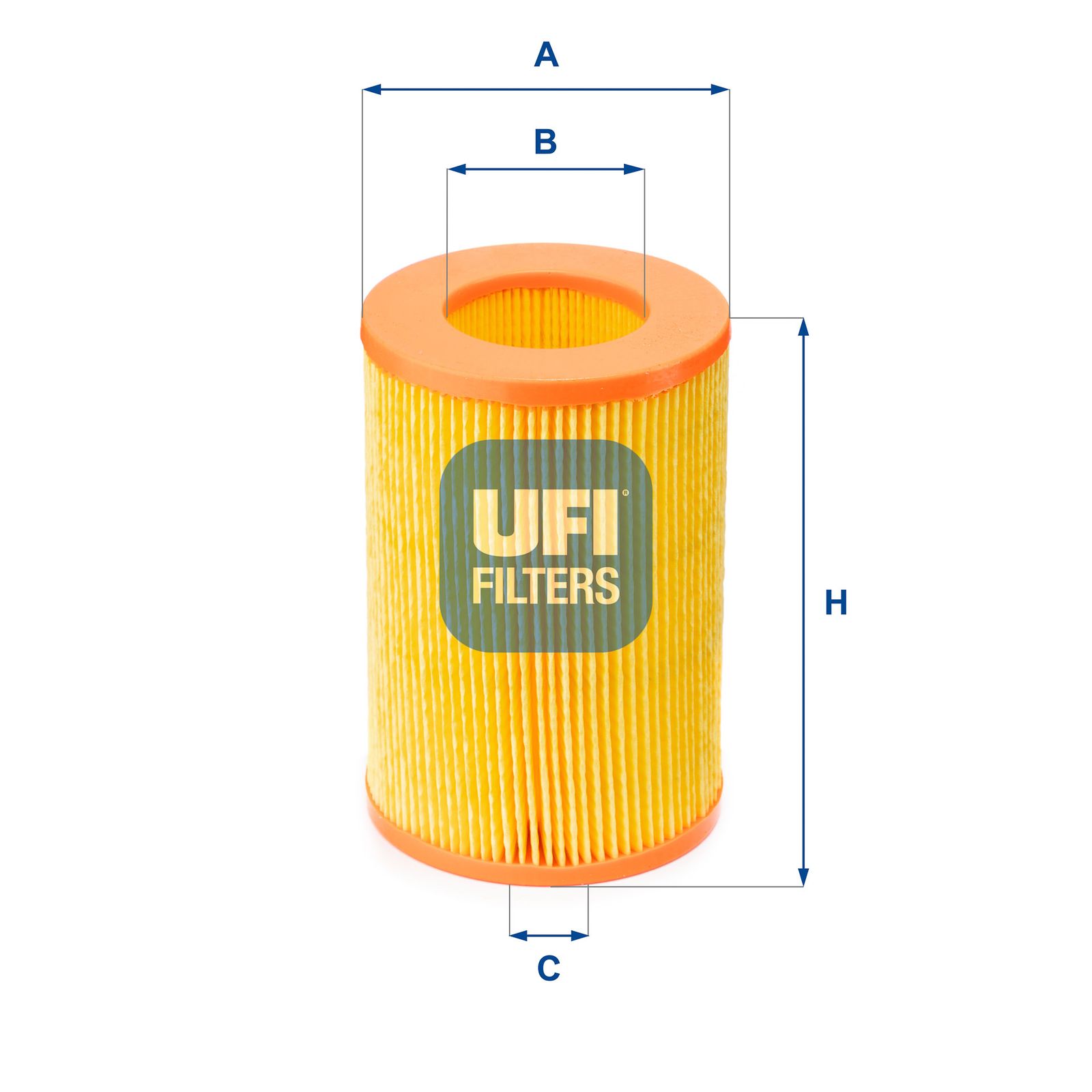 Vzduchový filtr UFI 27.385.00