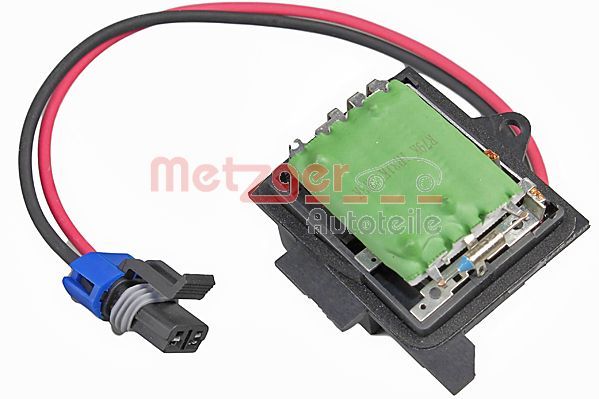 Opornik, wentylator wewnętrzny METZGER AUTOTEILE 0917360