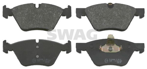 Levně Sada brzdových destiček, kotoučová brzda SWAG 20 91 6503