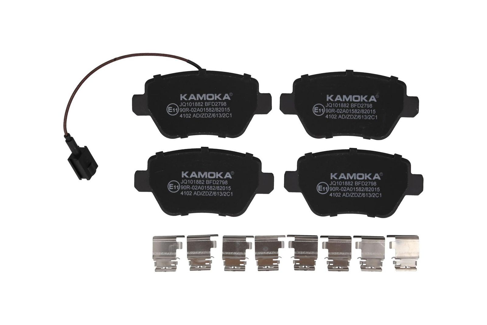 set placute frana,frana disc KAMOKA JQ101882