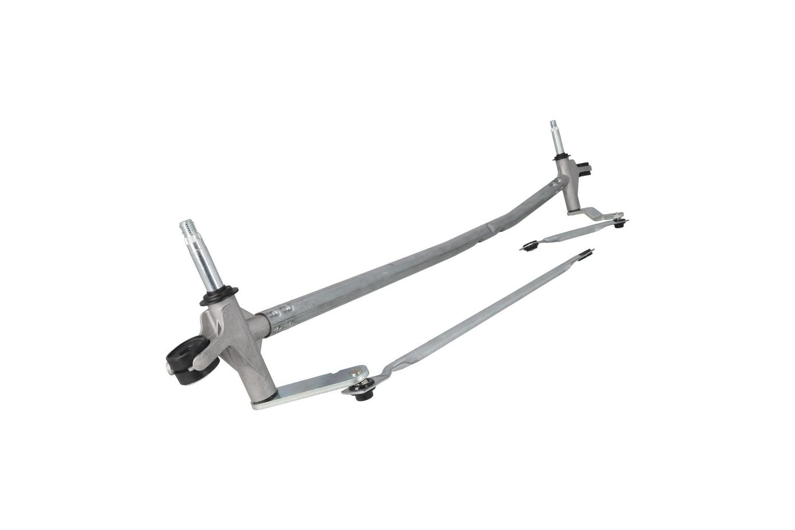 Stiklu tīrītāja sviru un stiepņu sistēma