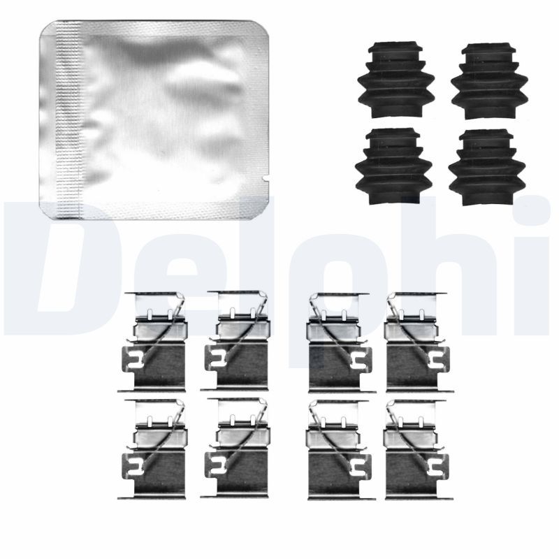 Set accesorii, placute frana DELPHI LX0831