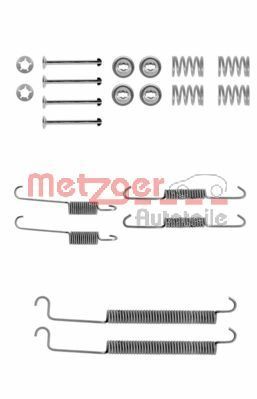 Set accesorii, sabot de frana METZGER 105-0756