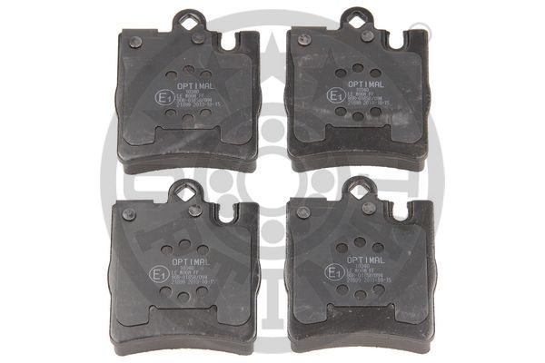 Zestaw klocków hamulcowych, hamulce tarczowe OPTIMAL BP-10340