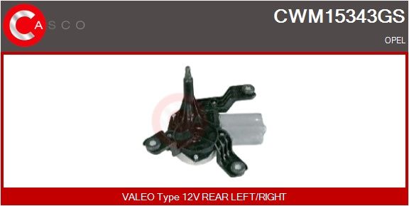 Levně Motor stěračů CASCO CWM15343GS