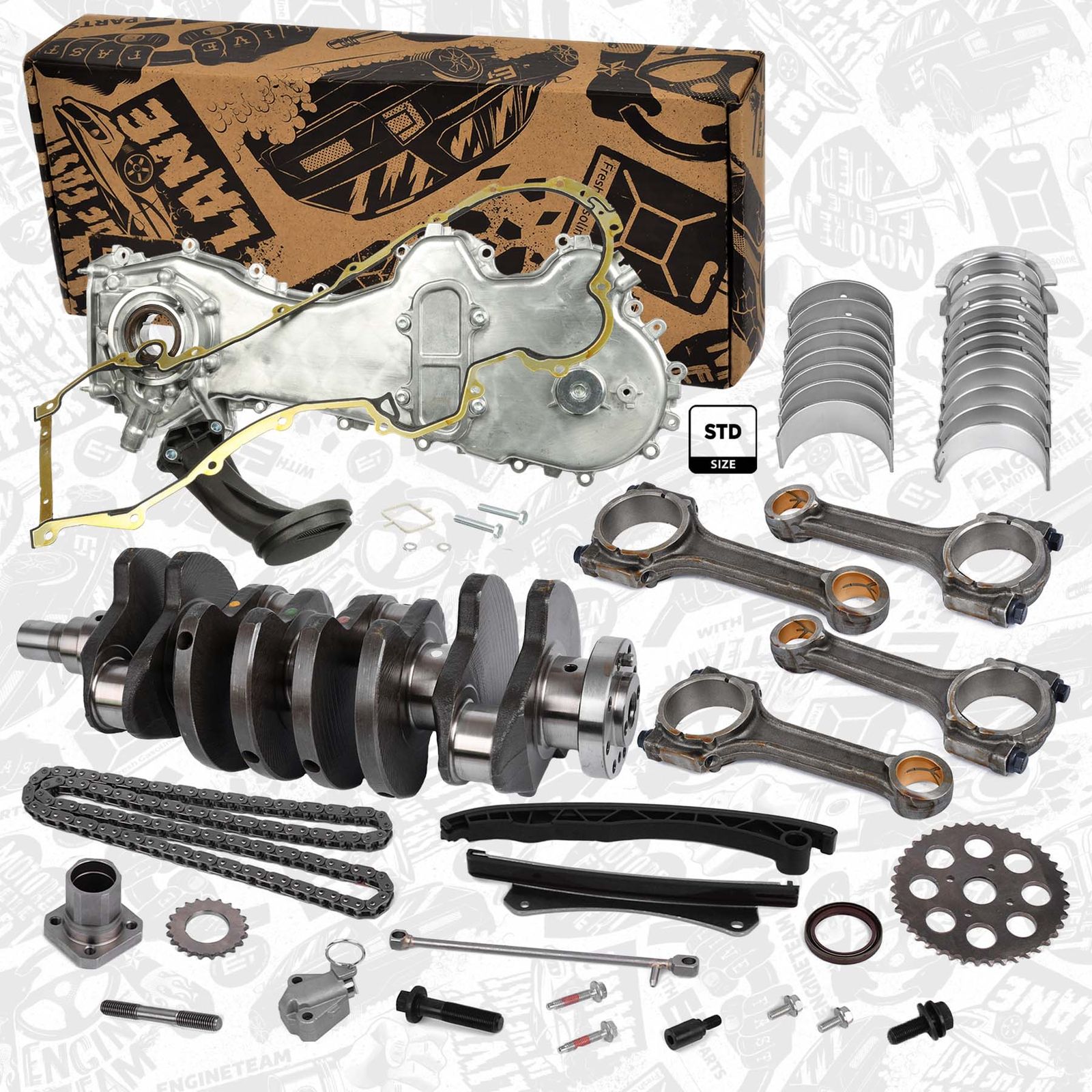 Sada na opravu, klikový hřídel ET ENGINETEAM HK0205VR5