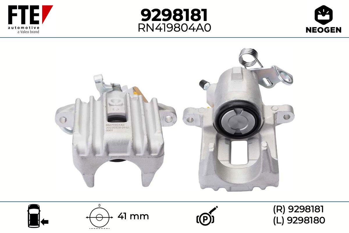 Etrier frana FTE NEOGEN 9298181