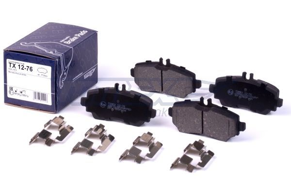 Levně Sada brzdových destiček, kotoučová brzda TOMEX Brakes 12-76