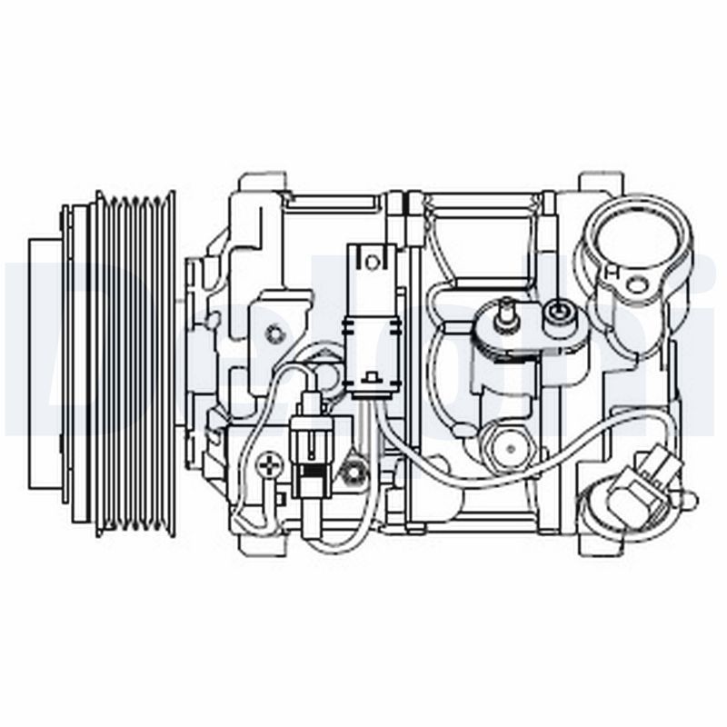 Kompresor klimatizácie DELPHI CS20545