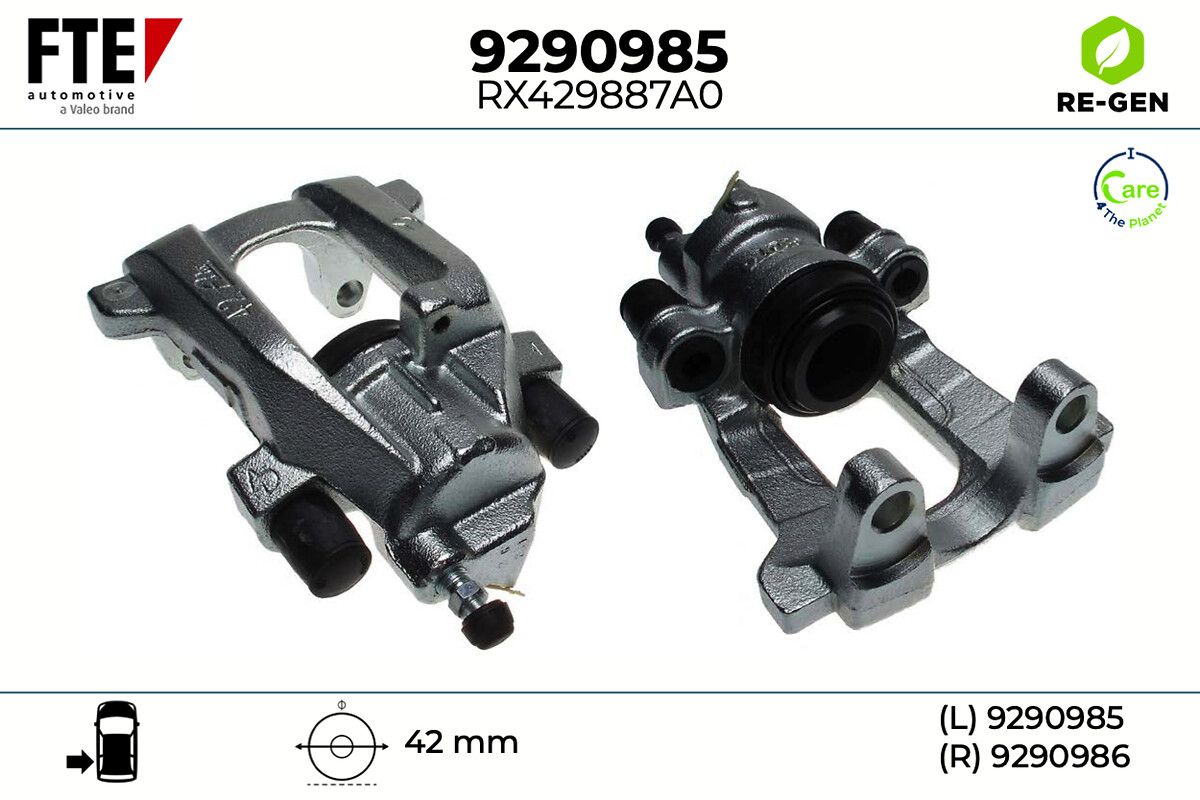 Etrier frana FTE 9290985