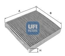 Filtr, vzduch v interiéru UFI 54.195.00