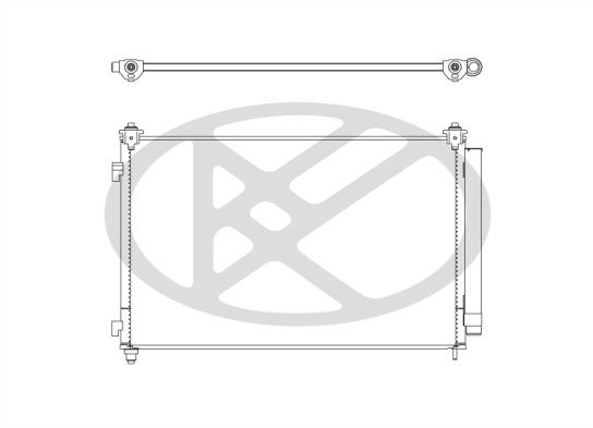 Condensator, climatizare KOYORAD CD060772