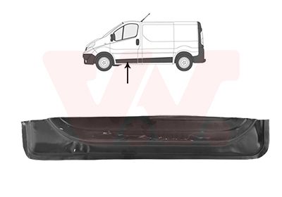Drzwi, nadwozie VAN WEZEL 4394271