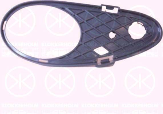 Kratka wentylacyjna, zderzak KLOKKERHOLM 3515995