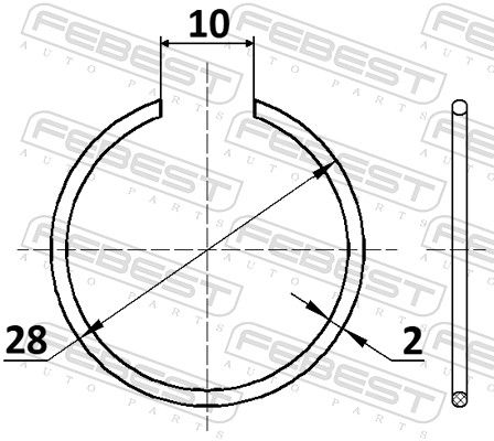 ZABEZPIECZENIE PÓŁOSI VW GOLF 13- OE VAG 7E0407297
