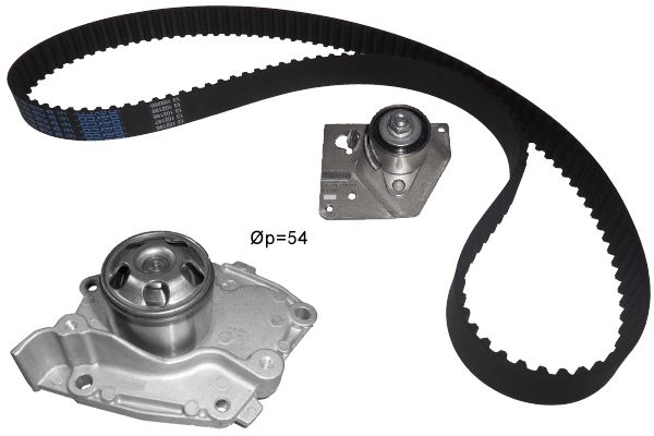 Pompe à eau + kit de courroie crantée