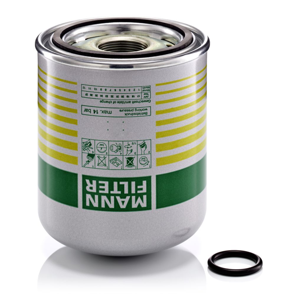 Lufttorkarpatron, kompressorsystem MANN-FILTER TB 1394/8 x för MERCEDES-BENZ