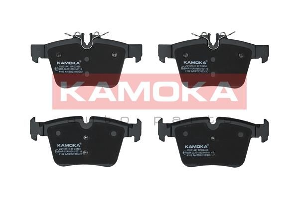 Zestaw klocków hamulcowych, hamulce tarczowe KAMOKA JQ101441