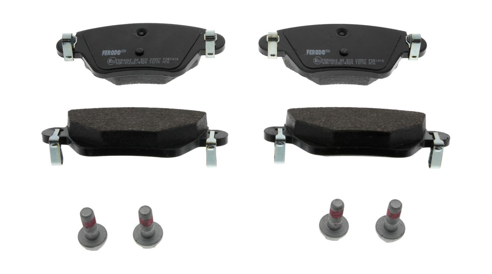 set placute frana,frana disc FERODO FDB1416