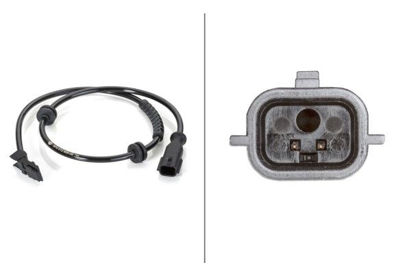 Czujnik, prędkość obrotowa koła HELLA 6PU 012 806-281