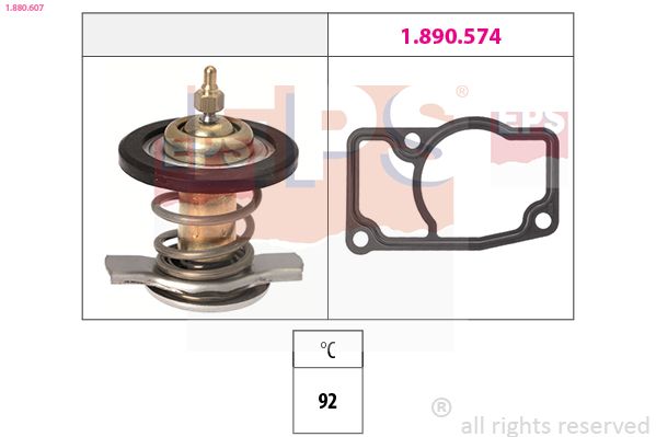 Termostat, chladivo EPS 1.880.607