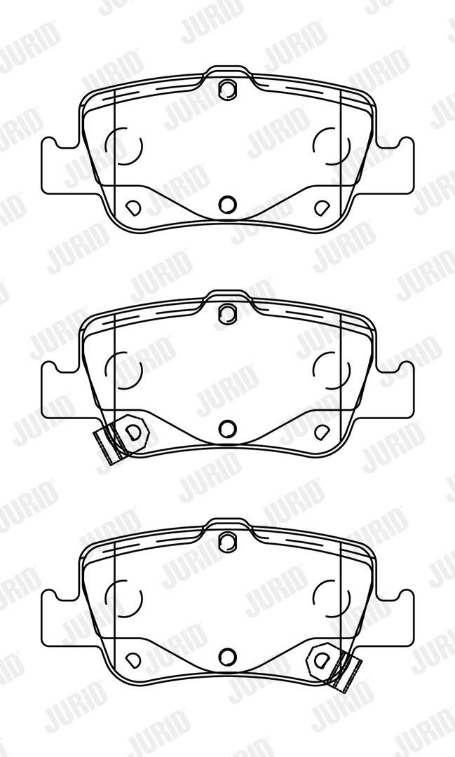 Piduriklotsi komplekt,ketaspidur