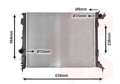 Radiateur, refroidissement du moteur