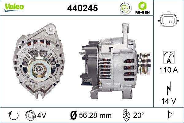 Alternator VALEO 440245