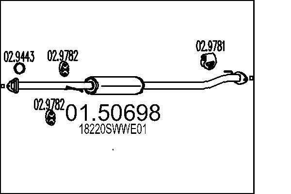 Toba esapamet intermediara MTS 01.50698