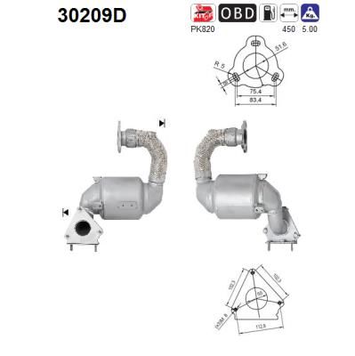 Katalizator AS 30209D