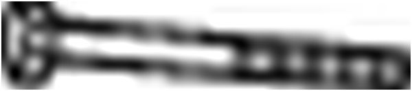 Śruba, system wydechowy KLOKKERHOLM 258-855