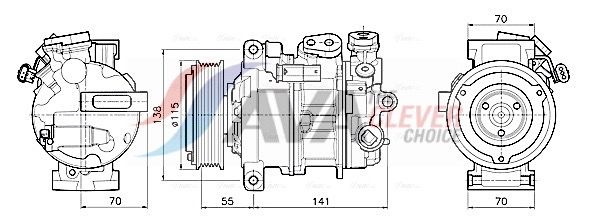 Kompressor,kliimaseade