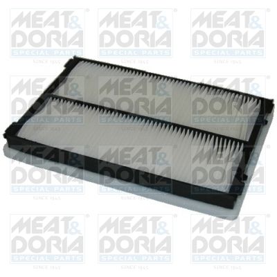 Filtr, wentylacja przestrzeni pasażerskiej MEAT & DORIA 17115F