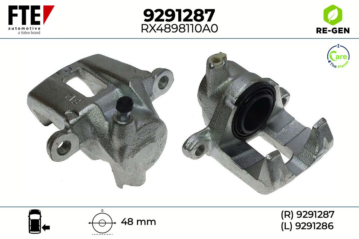 Etrier frana FTE 9291287