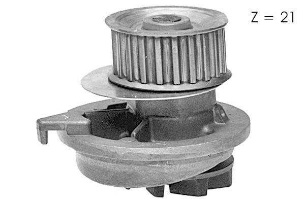 Pompe à eau, refroidissement du moteur