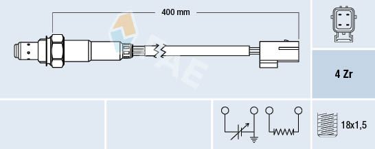 Sonda lambda FAE 77216